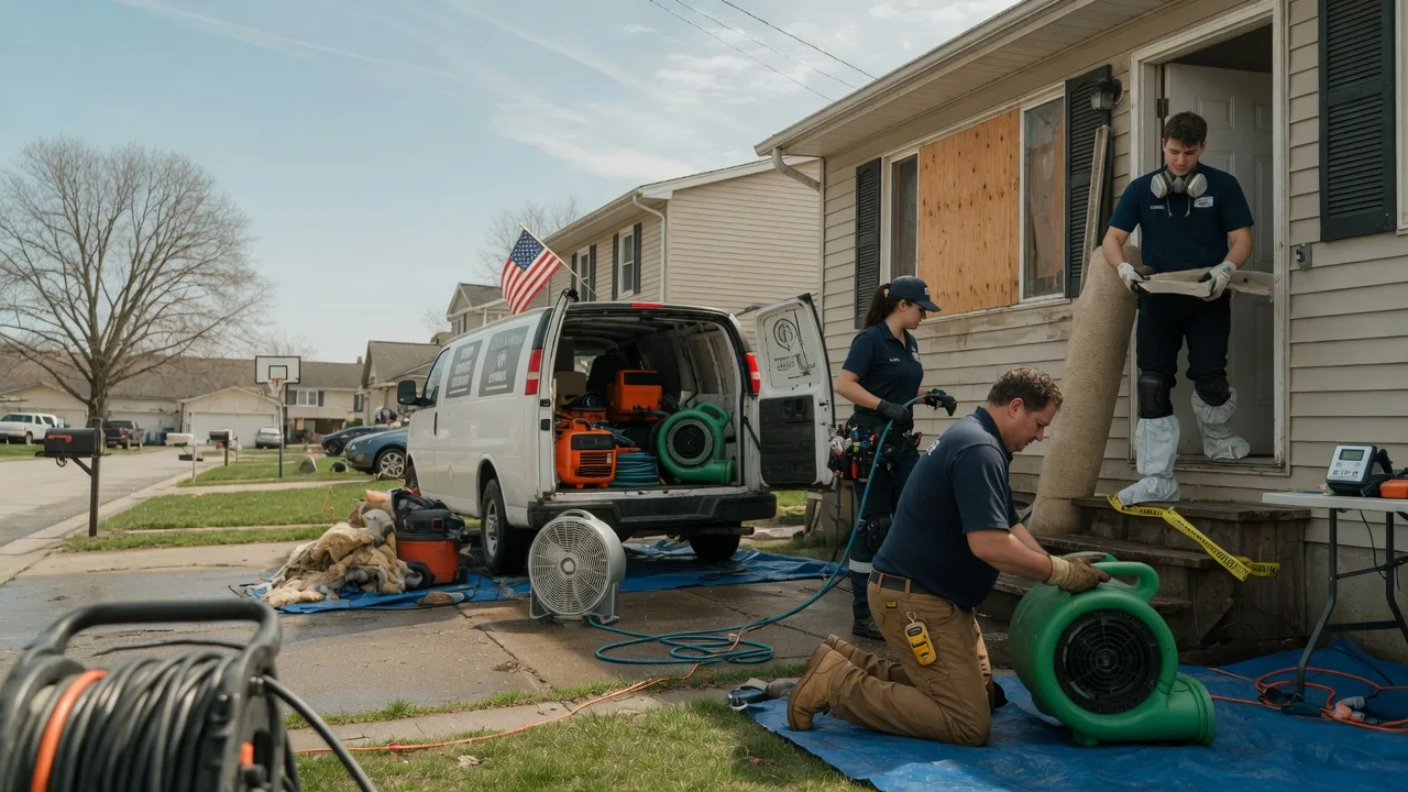 Water Damage Restoration in Rhineland, MO near me